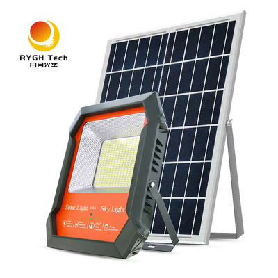 100W 200W LED सोलर फ्लड लाइट, बैकयार्ड के लिए हाई ल्यूमेन 130lm/w