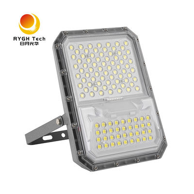 उद्यान पथ और पार्किंग स्थल के लिए उच्च मस्तूल 100W/200W/300W एलईडी सौर बाढ़ प्रकाश