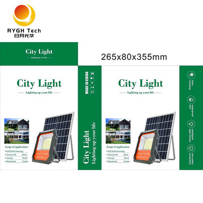 उद्यान पथ और पार्किंग स्थल के लिए उच्च मस्तूल 100W/200W/300W एलईडी सौर बाढ़ प्रकाश