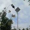 LiFePO4 बैटरी उच्च चमक 170lm/W 100W सौर एलईडी स्ट्रीट लाइट