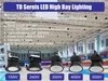 स्टेडियमों और बड़े स्थानों के लिए व्यापक क्षेत्र कवरेज 400W एलईडी हाई बे लाइट