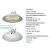 AC277 IP69K CRI 95 NSF खाद्य ग्रेड 100W 120W 150W UFO LED हाई बे लाइट खाद्य प्रसंस्करण फैक्टरी के लिए