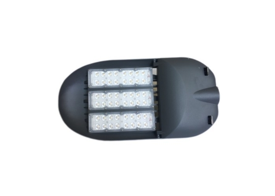 150W सफेद एल्यूमीनियम एलईडी स्ट्रीट लाइट Ip65 / एलईडी Photocell आउटडोर प्रकाश