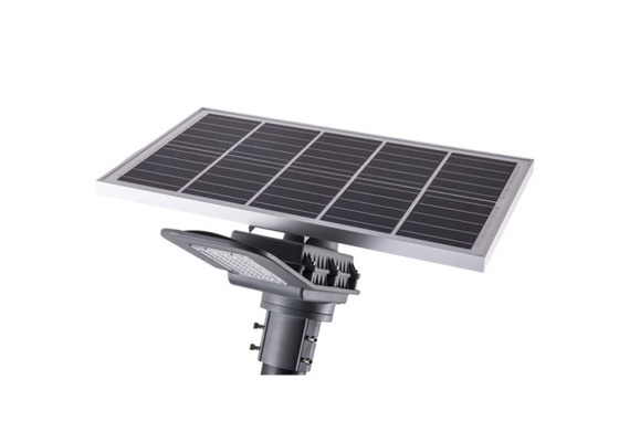 एसएमडी 30W IP65 आउटडोर सौर स्ट्रीट लैंप 120 LM / W बैटरी सौर पैनल के साथ