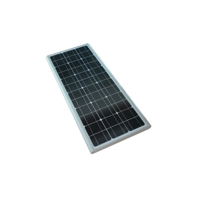 60W 6500K चमकदार सौर ऊर्जा संचालित एलईडी स्ट्रीट लाइट RoHS प्रमाणन