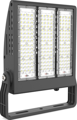 30000lm Dimmable वाणिज्यिक आउटडोर एलईडी फ्लड लाइट फिक्स्चर 100w कूल व्हाइट