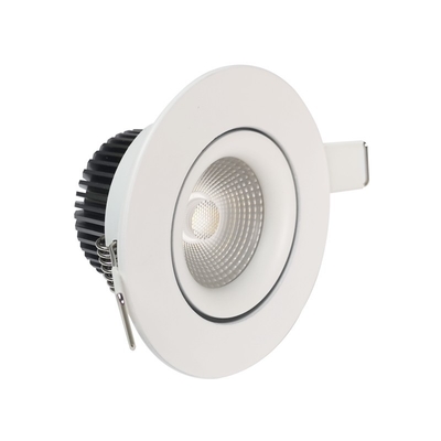 38/60 ° बीम कोण स्मार्ट एलईडी downlights 8w Dimming / रंग तापमान समायोज्य