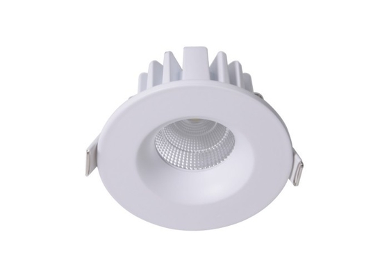 सिल निविड़ अंधकार Recessed एलईडी downlight एसी 200-240V चेहरा कवर अस्थिर गर्म सफेद