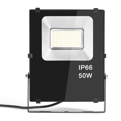 IP65 SMD सजावटी आउटडोर एलईडी फ्लड लाइट्स 30W 50W प्रोजेक्टर लैंप 120 ° बीम कोण