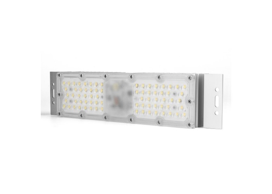 AC180-300V 50W एल्यूमीनियम एलईडी स्ट्रीट लाइट मॉड्यूल उच्च लुमेन 10KVA वृद्धि संरक्षण