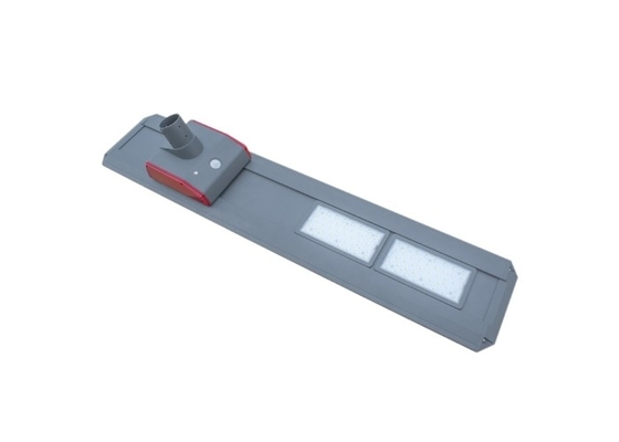 सभी एक सौर ऊर्जा चालित एलईडी स्ट्रीट लाइट IP65 30W 12V 23AH लिथियम बैटरी में