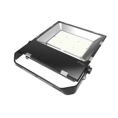120 ° बीम कोण चालक रहित एलईडी फ्लडलाइट 150W SMD 2835 AL टेम्पर्ड ग्लास सामग्री
