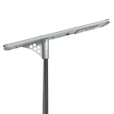 170LM / W क्षमता सोलर पावर्ड LED स्ट्रीट लाइट 100W LifePO4 बैटरी के साथ