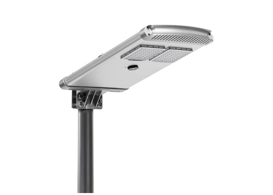 एक सौर एलईडी स्ट्रीट लाइट एल्यूमीनियम आवास IP65 30W 170lm / w में सभी ऊर्जा की बचत