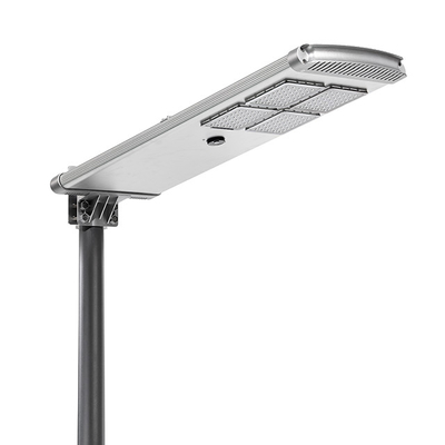 निविड़ अंधकार IP65 सौर ऊर्जा संचालित एलईडी स्ट्रीट लाइट 50 w 60w 8500LM 3 साल की वारंटी