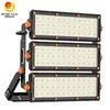 170lm/W हाई ब्राइटनेस 3 मॉड्यूल 1500W एलईडी फ्लडलाइट