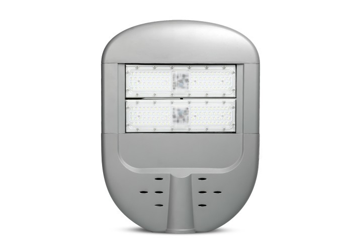 110lm / w 100W एल्युमिनियम एलईडी स्ट्रीट लाइट हाई वोल्टेज AC180-300V SMD3030 चिप
