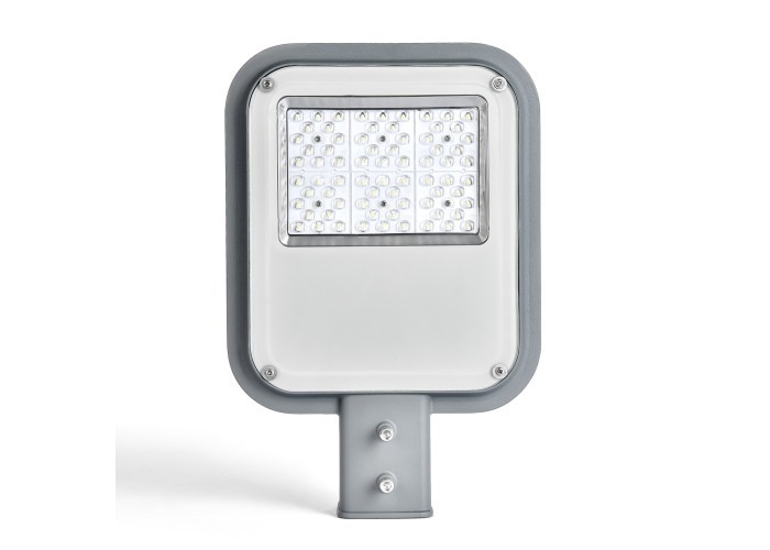 Bridgelux 3030 चिप SMD LED स्ट्रीट लाइट 2700-6500K AC110V 40W 2 साल की वारंटी